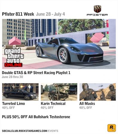 В GTA Online появился новый суперкар Pfister 811