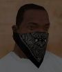 Замена Black Rag (bandmask.dff, bandblack3.dff) в GTA San Andreas (24 файла)