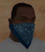 Замена Blue Rag (bandmask.dff, bandblue3.dff) в GTA San Andreas (28 файлов)