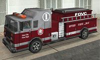 Замена машины Firetruck (firetruk.dff, firetruk.dff) в GTA Vice City (12 файлов)