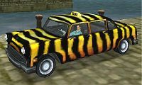 Замена машины Zebra Cab (zebra.dff, zebra.dff) в GTA Vice City (8 файлов)