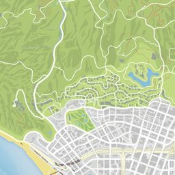 Карта частей космического корабля в GTA 5