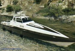 Лодка Police Predator из GTA 5
