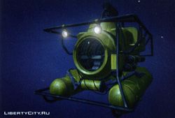 Лодка Submersible из GTA 5