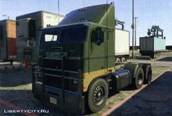 Грузовик JoBuilt Hauler из GTA 5 Грузовик JoBuilt Hauler из GTA 5