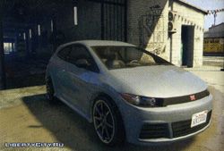 Малолитражка Dinka Blista из GTA 5 Малолитражка Dinka Blista из GTA 5