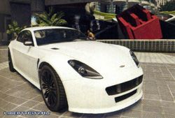 Купе Dewbauchee Exemplar из GTA 5 Купе Dewbauchee Exemplar из GTA 5