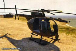 Вертолет Buzzard из GTA 5 Вертолет Buzzard из GTA 5