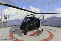 Вертолет Police Maverick из GTA 5