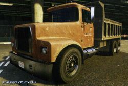 Промышленная машина Brute Tipper из GTA 5 Промышленная машина Brute Tipper из GTA 5
