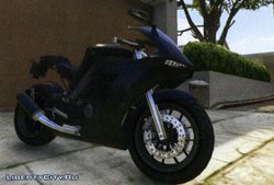 Мотоцикл Nagasaki Carbon RS из GTA 5 Мотоцикл Nagasaki Carbon RS из GTA 5
