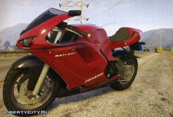 Мотоцикл Pegassi Bati 801 из GTA 5 Мотоцикл Pegassi Bati 801 из GTA 5