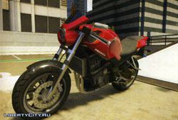 Мотоцикл Pegassi Ruffian из GTA 5 Мотоцикл Pegassi Ruffian из GTA 5