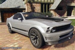 Маслкар Vapid Dominator из GTA 5 Маслкар Vapid Dominator из GTA 5