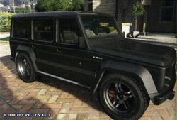 Внедорожник Benefactor Dubsta из GTA 5 Внедорожник Benefactor Dubsta из GTA 5