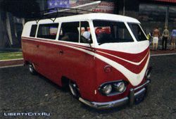 Фургон BF Surfer из GTA 5 Фургон BF Surfer из GTA 5