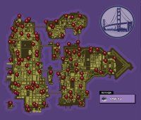 Карта камер охраны в GTA Chinatown Wars