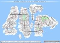 Карта уникальных прыжков GTA 4 