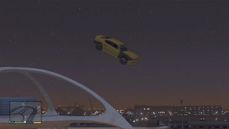 Прохождение каскадерских прыжков в GTA 5