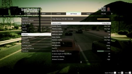 Новые скриншоты GTA 5 для PC: настройки графики