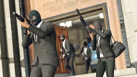 Ограбления в GTA Online