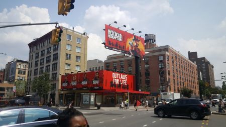 В Нью-Йорке появились промо-баннеры Red Dead Redemption 2