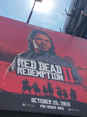 В Нью-Йорке появились промо-баннеры Red Dead Redemption 2