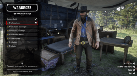 Одежда и кастомизация в Red Dead Redemption 2
