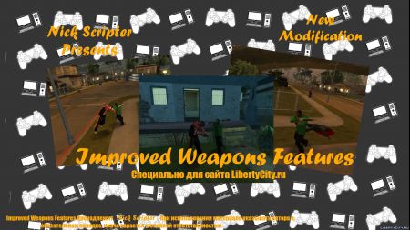 Vice City Definitive Edition, Improved Weapons Features, новые миссии и другие авторские моды недели на LibertyCity