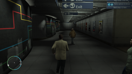 Исследуем метро в GTA 4
