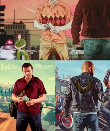 Colombian show on Netflix caught stealing GTA 5, GTA Online and GTA: San Andreas images