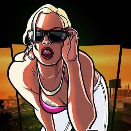 Русская косплеерша воссоздала образ девушки с обложки GTA San Andreas