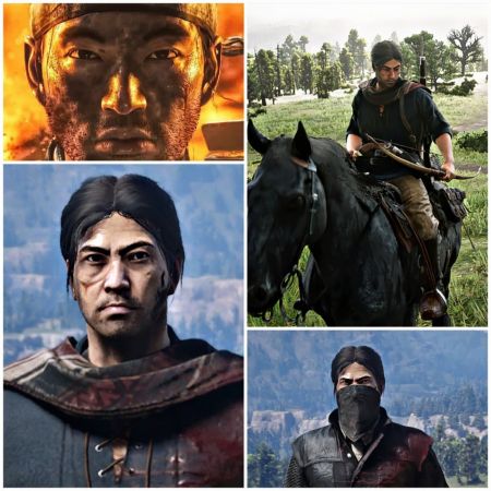 Тор, Борат и "Лицо со шрамом" — крутые косплеи в редакторе Red Dead Online