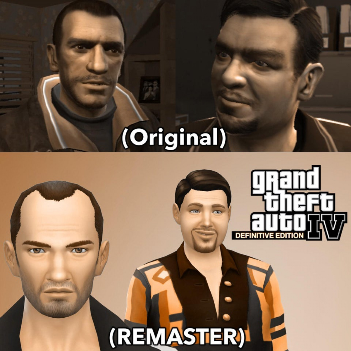 Too much polygons on this GTA: The Trilogy nut, ghost bridge and steroids  for CJ — greatest