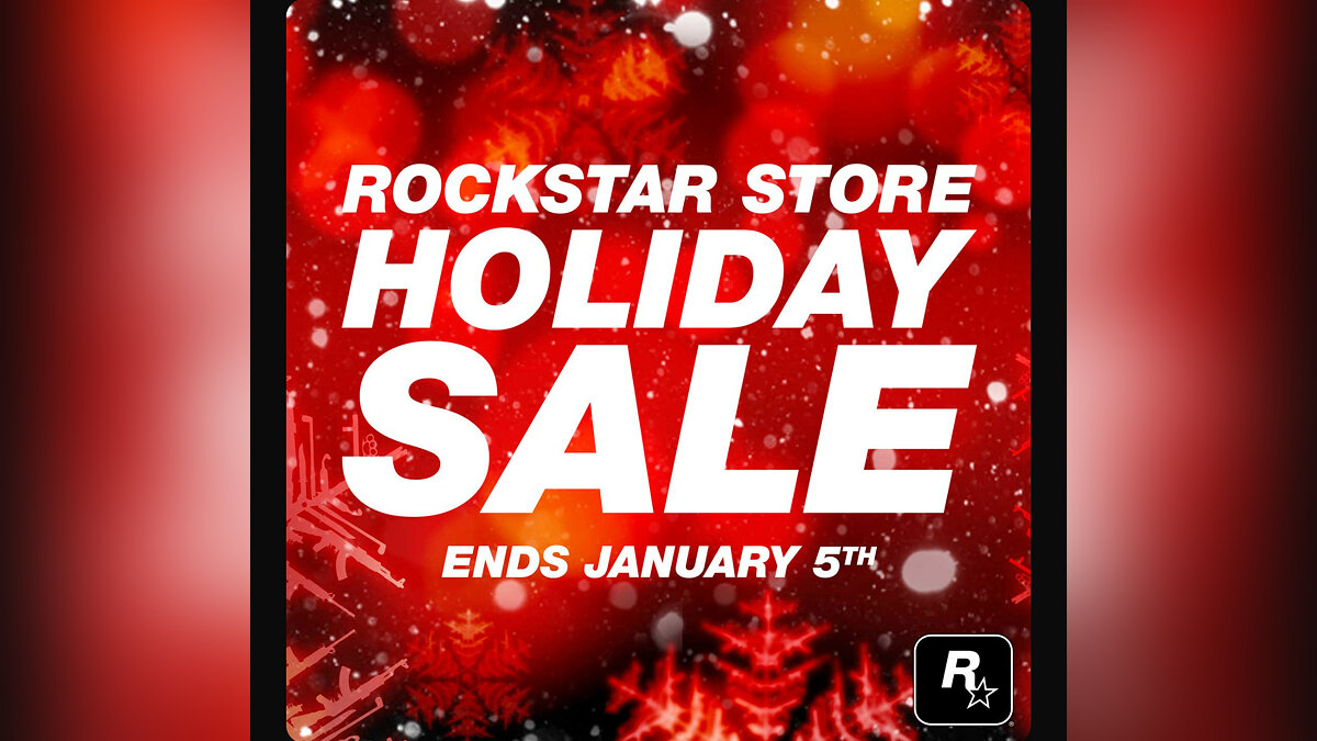 В магазине Rockstar Games действуют большие праздничные скидки