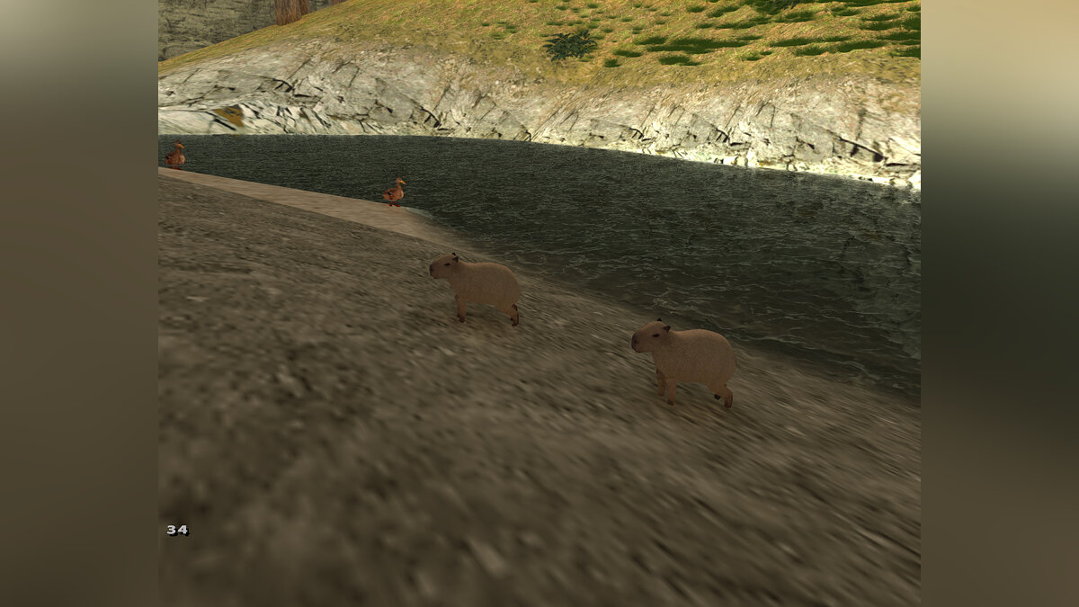 Вышел трейлер мода, добавляющего животных в GTA San Andreas
