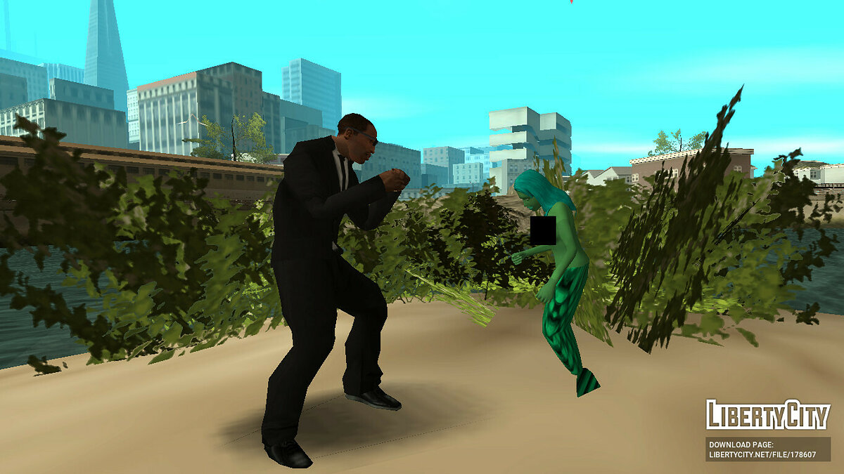 GTA San Andreas mystery hunter mod is out