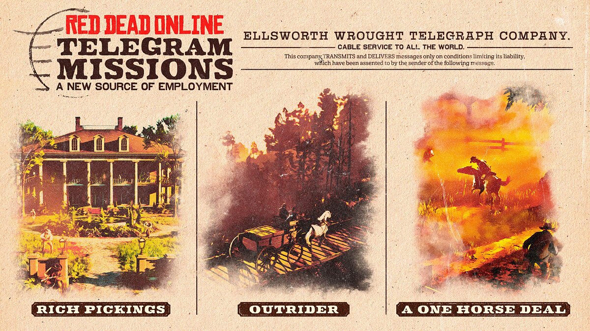 В Red Dead Online добавили новые телеграфные миссии и поддержку FRS 2.0