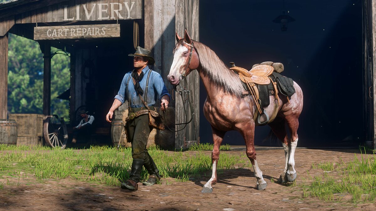 Из Red Dead Online могли вырезать работу с лошадьми, а также роль помощника шерифа