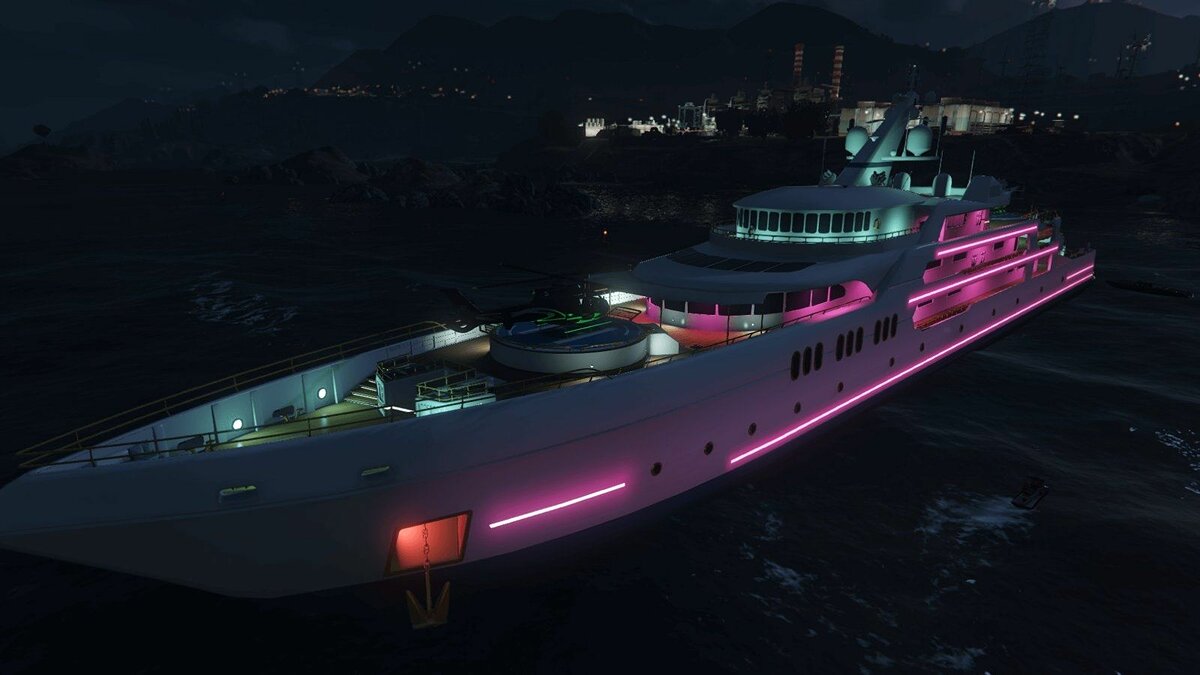 Яхты в GTA Online