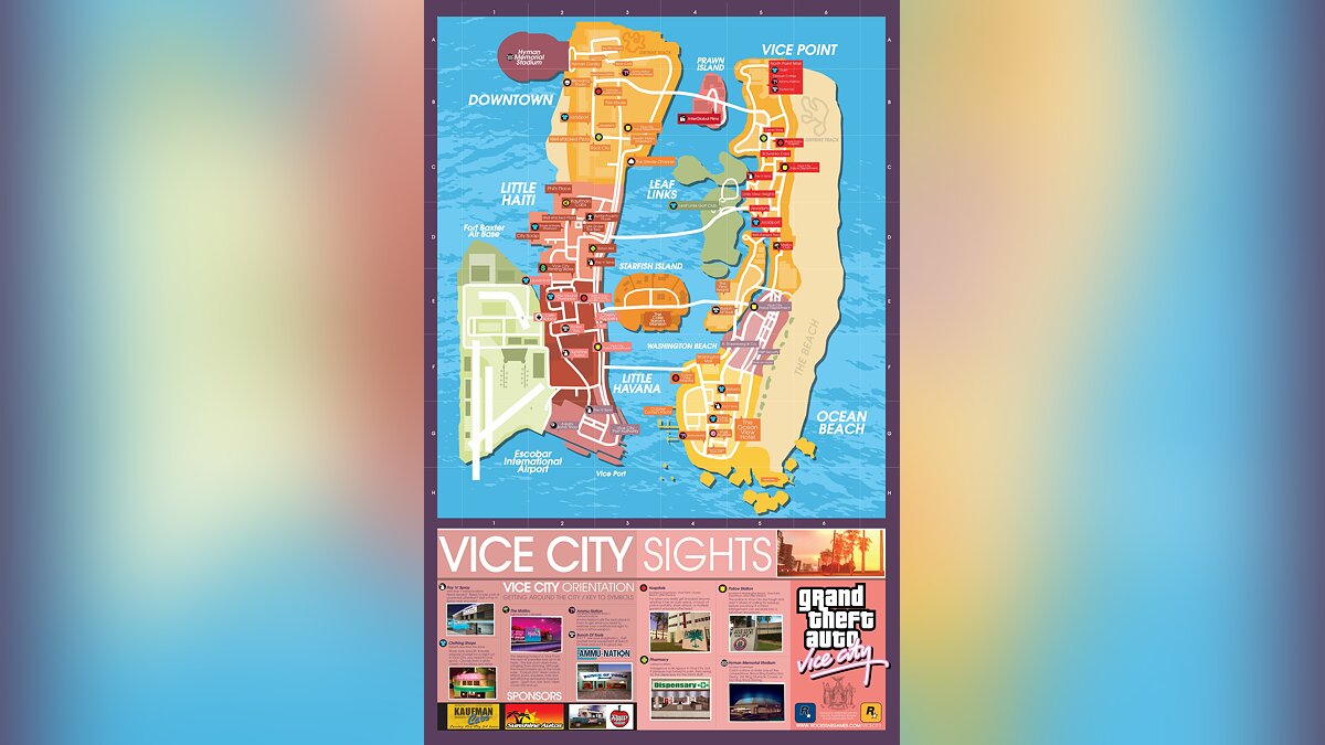 Карты GTA Vice City