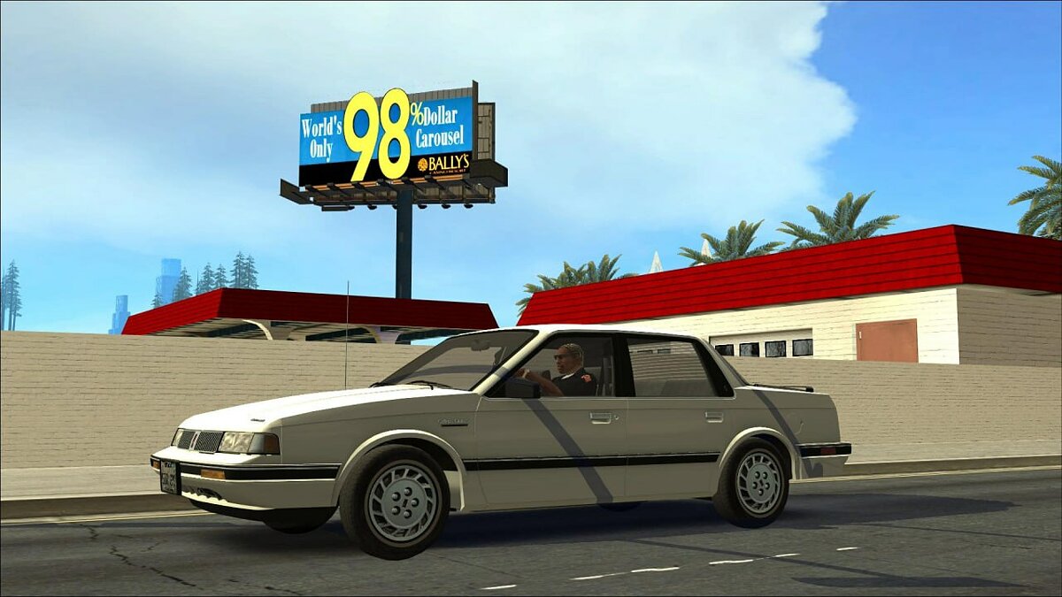 Мод добавляет вывески магазинов Лос-Анджелеса 90-х в GTA San Andreas