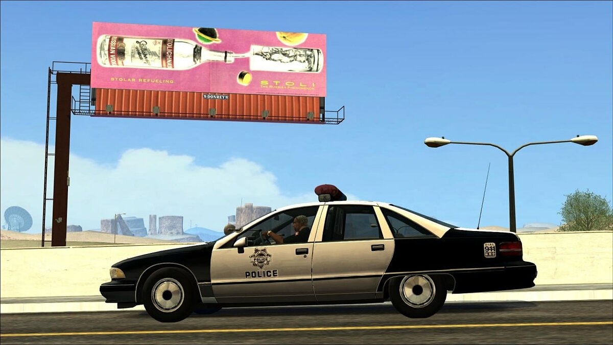 Мод добавляет вывески магазинов Лос-Анджелеса 90-х в GTA San Andreas