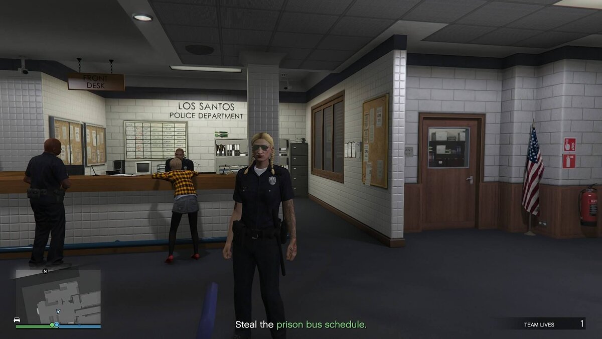 Прохождение «Побег из тюрьмы» - миссия 3: Станция (Station) в GTA 5 Online