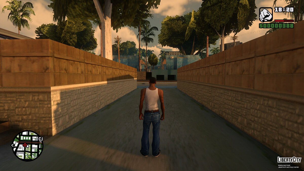 Графический мод Real Vision для GTA San Andreas получил обновление
