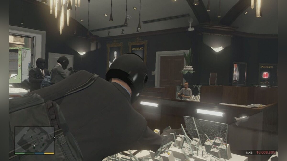 Ограбление ювелирного (The Jewel Store Job) - прохождение миссии GTA 5