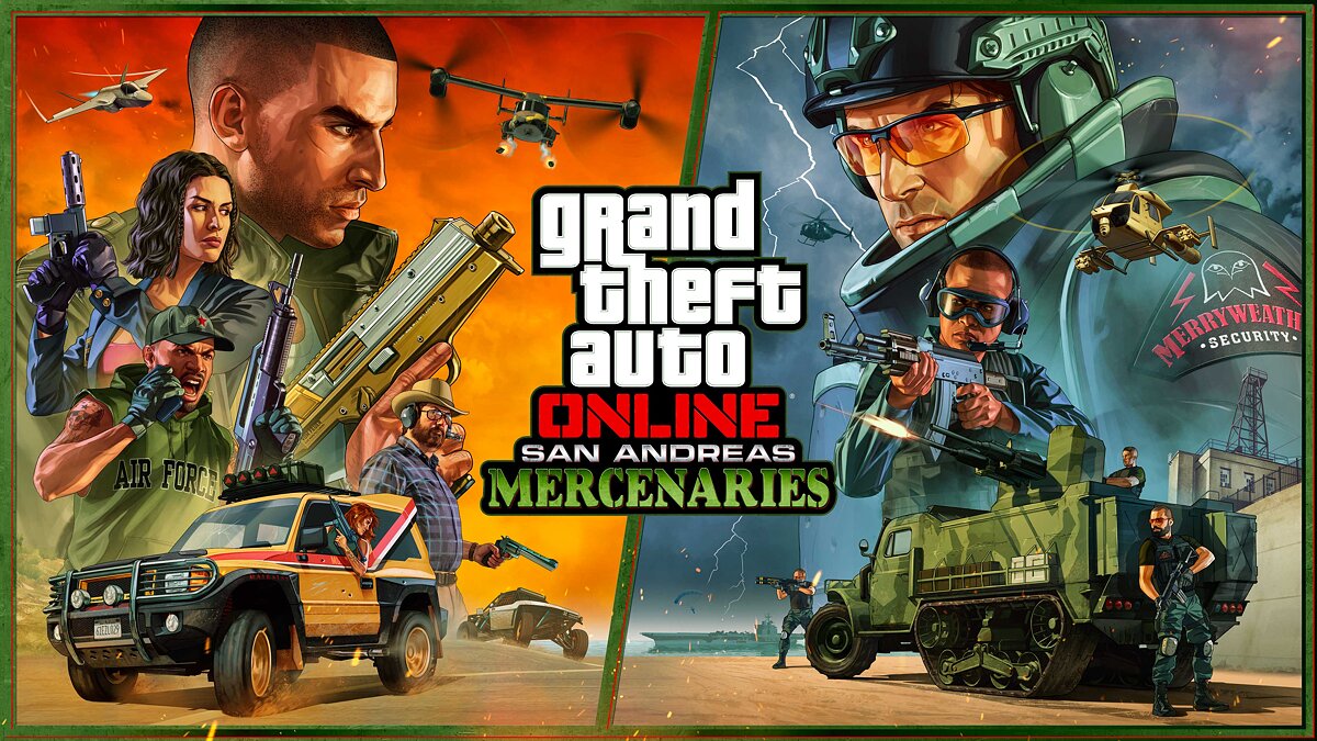GTA Online: San Andreas Mercenaries — вся информация об обновлении в одном материале