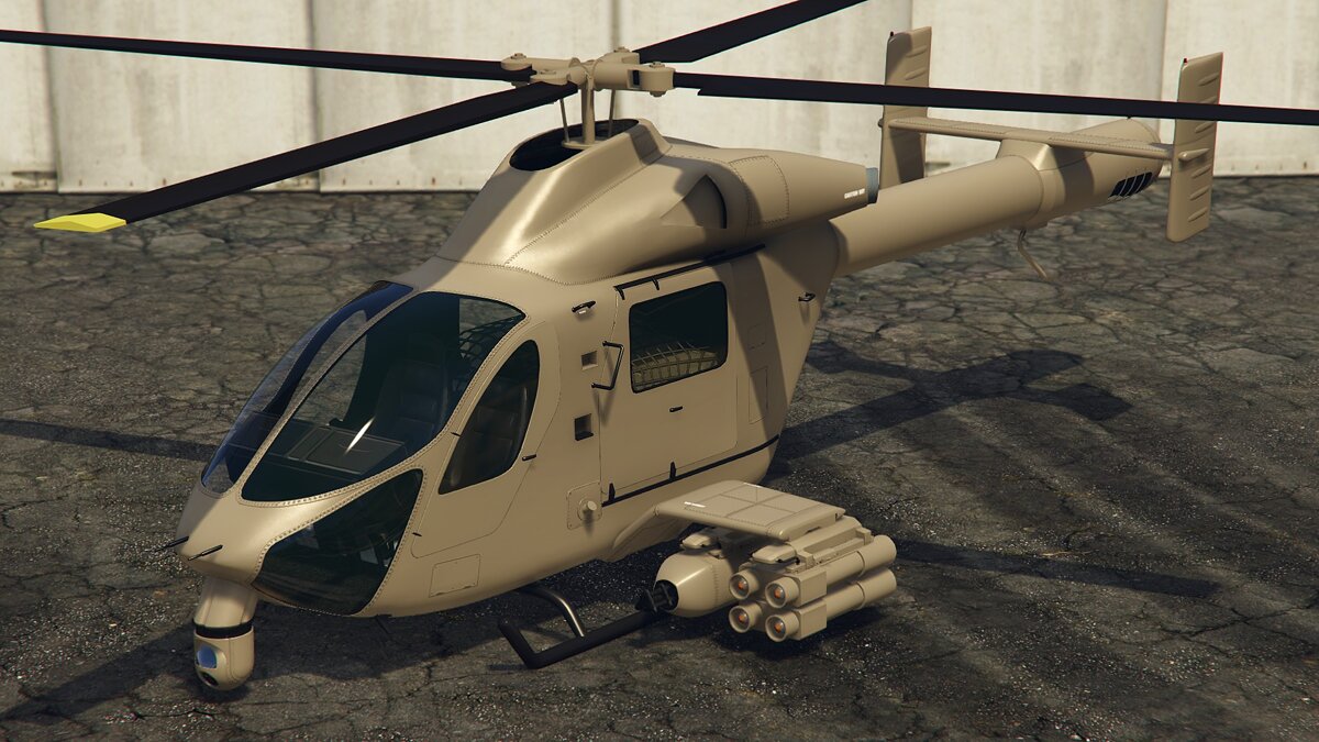 В GTA Online добавили новый вертолет Buckingham Weaponized Conada