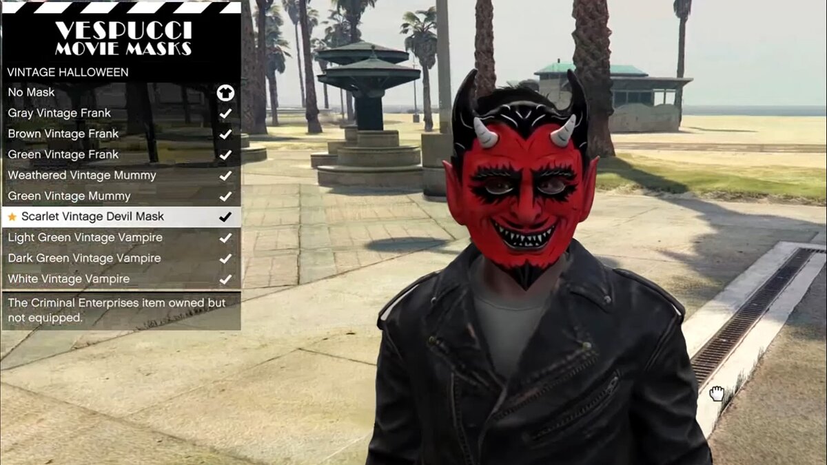 Геймеры в GTA Online могут бесплатно получить уникальную маску Дьявола