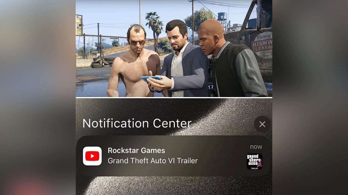 Игроки отреагировали на дату выхода трейлера Grand Theft Auto 6